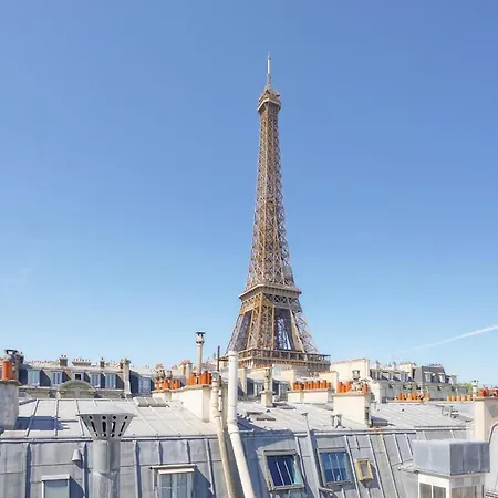 Eiffel Tower Cozy Place Daire Paris